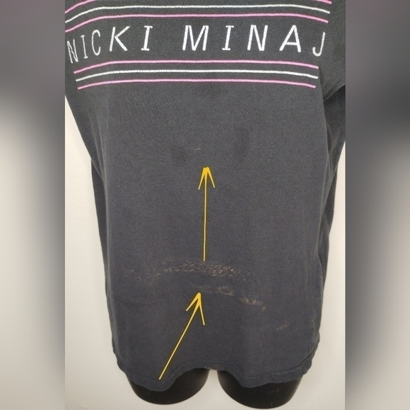 NICKI Minaj Pink Friday Womens Small Band T-shirt Rap Tee Distressed Tultex Thin - Picture 5 of 10